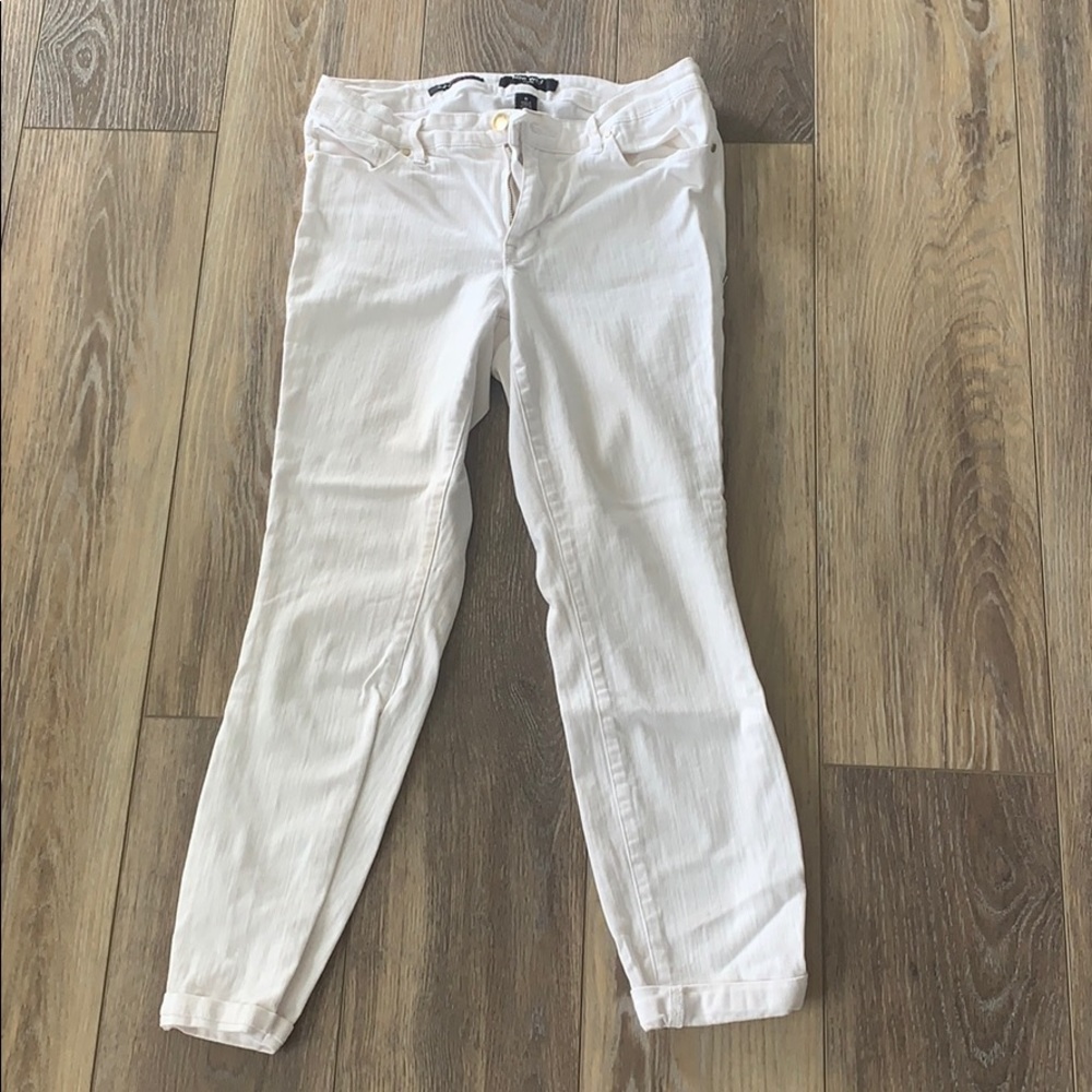 White jeans